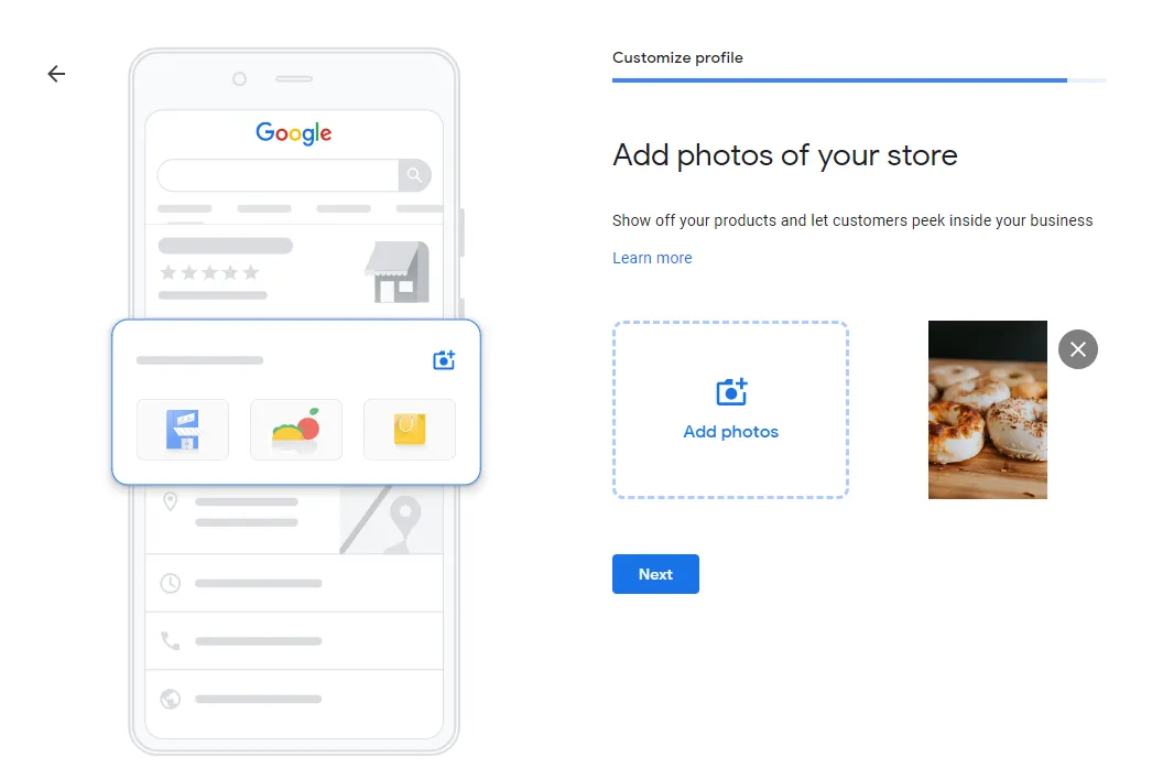 add store photos