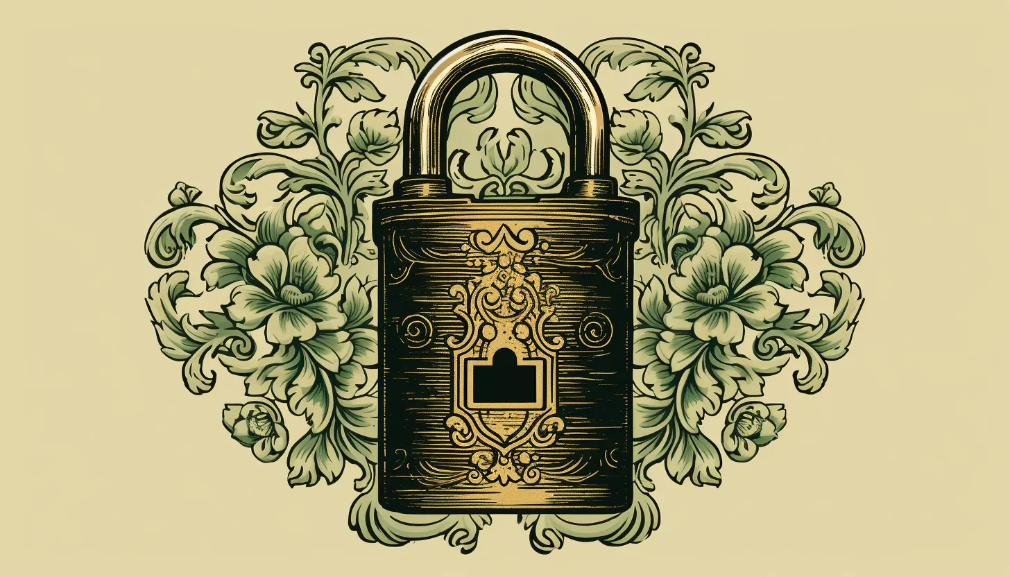 lock representing security